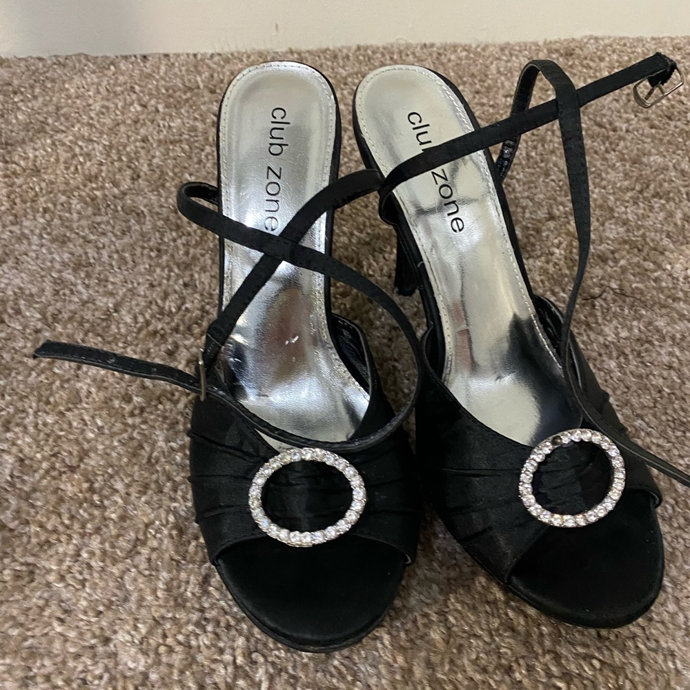 black heels